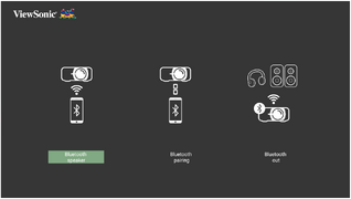 Step 2 - Select Bluetooth Speaker or Bluetooth Pairing