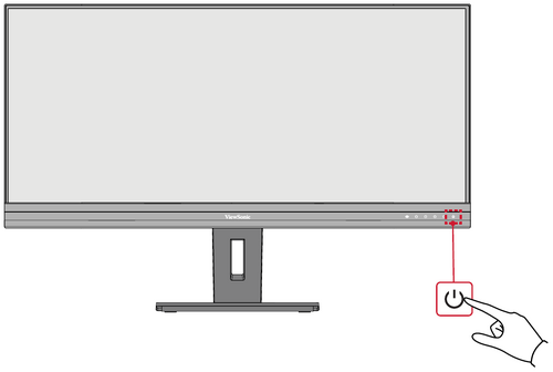 Turning the Monitor On/Off