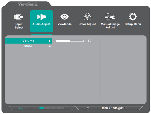 Display the OSD Menu