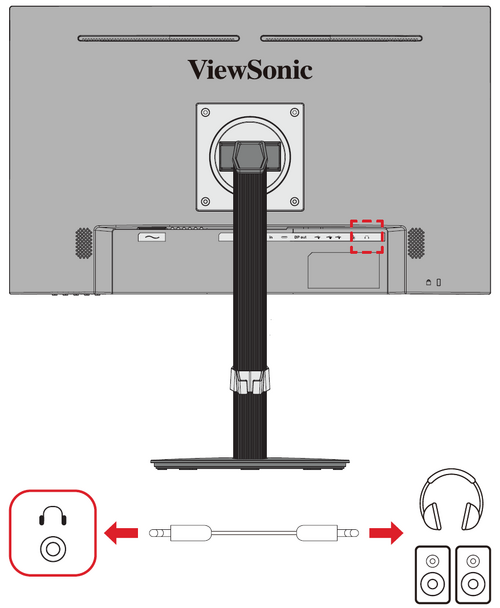Connect to audio