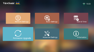 Step 1 - Select Firmware Upgrade