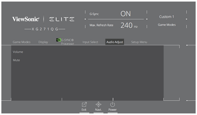 Select a Main Menu