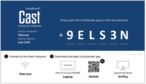 ViewBoard Cast (vCast)