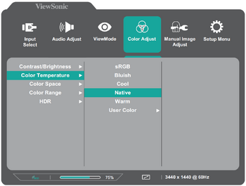 Display the OSD Menu