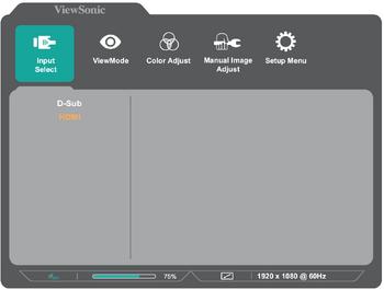 Display the OSD Menu
