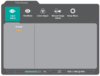 Display the OSD Menu