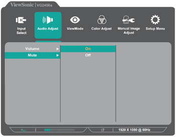 Display the OSD Menu