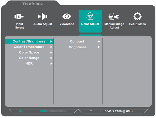 Display the OSD Menu