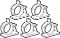 Clamp x 5
