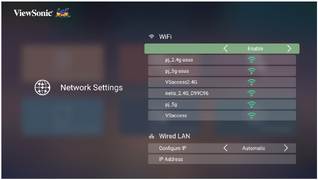 Step 4 - Select Wi-Fi network