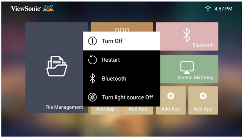 Turn Off the Projector