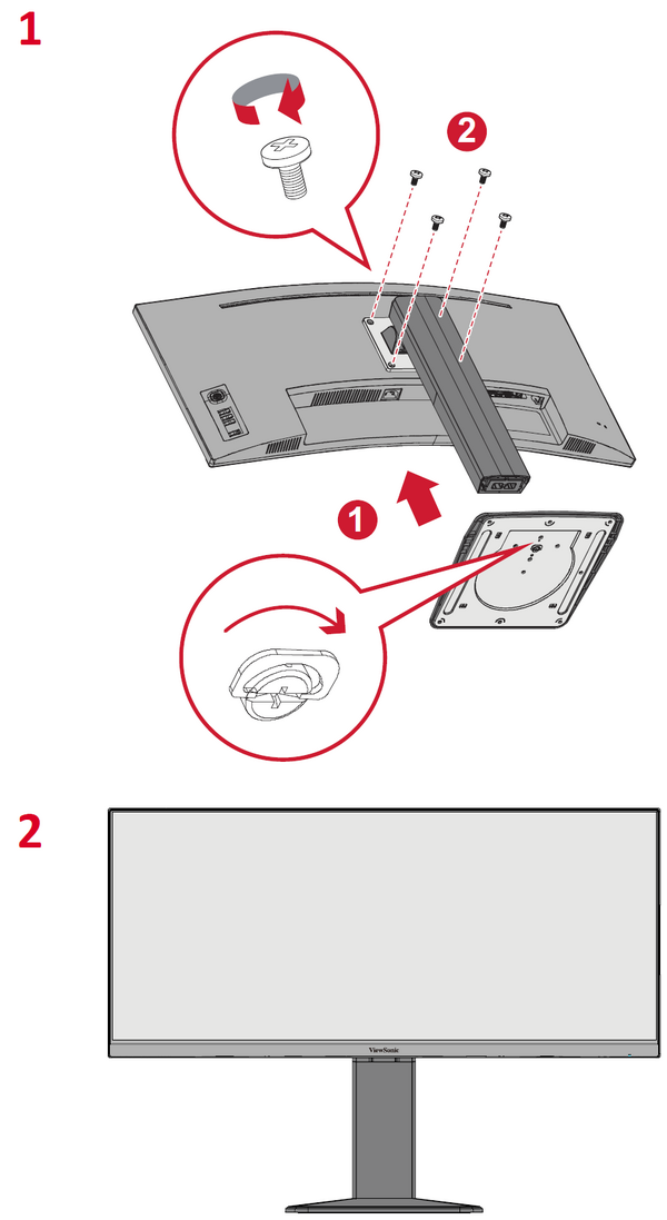 VG3419C Initial Setup - ViewSonic Monitor