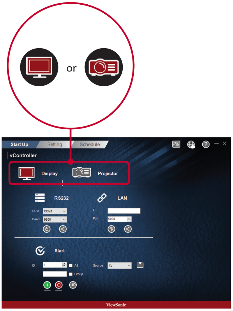 vController - ViewSonic Software