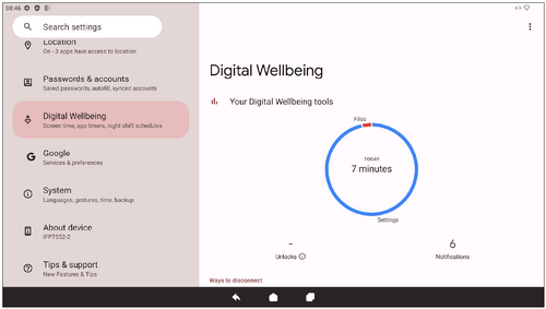 Digital Wellbeing