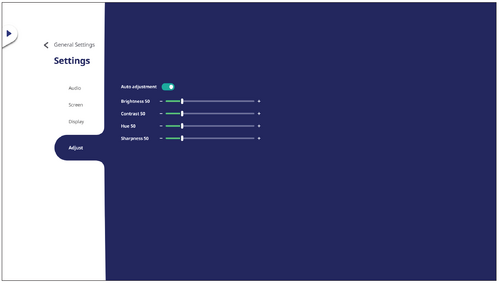 VGA Settings