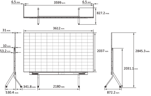 Trolly Dimensions