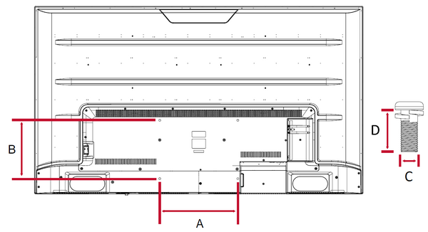 Wall Mount Kit Specifications