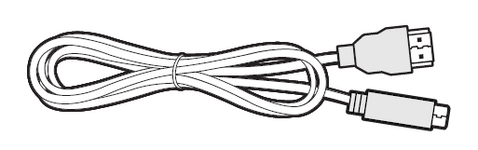 USB 2.0 Type-C to Type-A cable x 1 (1m)