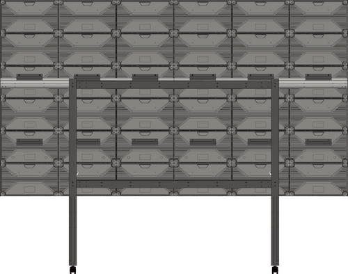 Trolley after all Cabinets