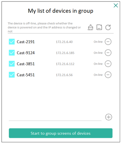 vCast Pro Display Group