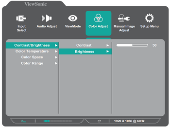 Display the OSD Menu