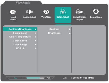 Display the OSD Menu