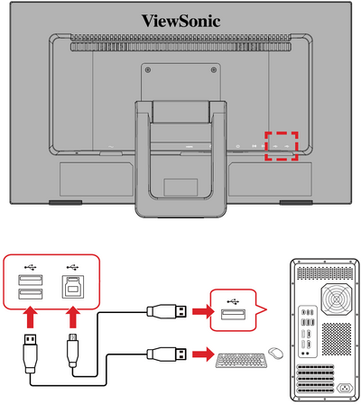 Connecting to USB
