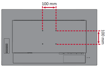 VESA mounting points
