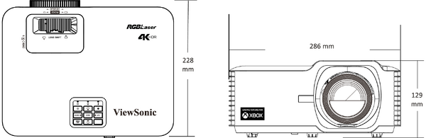 Projector Dimensions