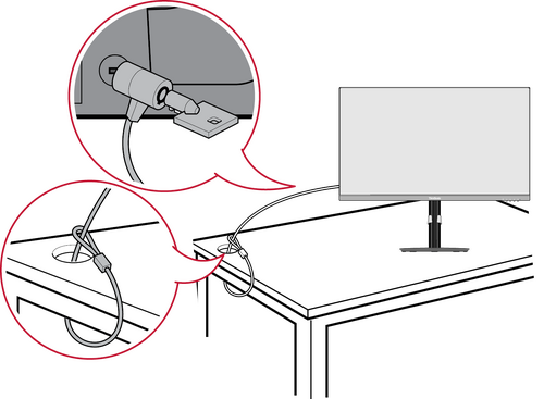 the mounting slots
