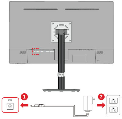 the location of the AC IN jack