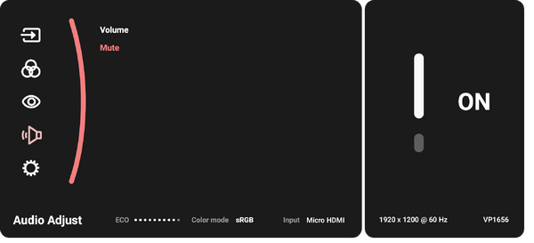 Display the OSD Menu
