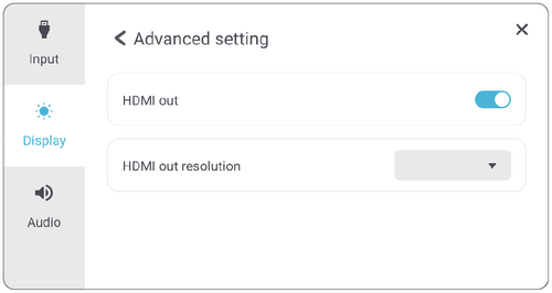 Display Settings