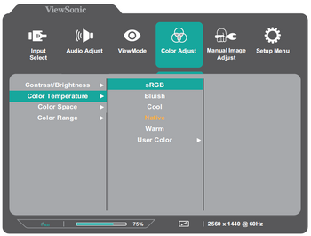 Display the OSD Menu