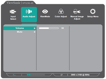 Display the OSD Menu