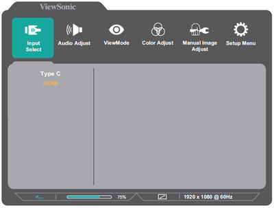 Display the OSD Menu