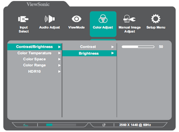 Display the OSD Menu
