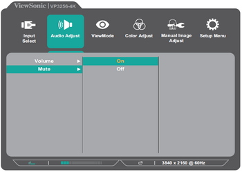 Display the OSD Menu