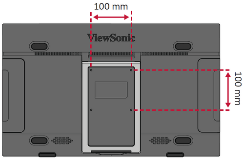 VESA mounting points