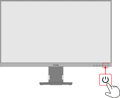 the location of the Power button