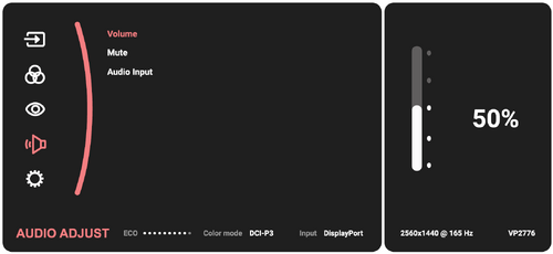 Display the OSD Menu
