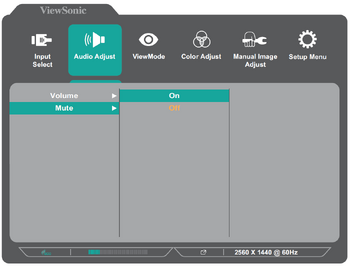 Display the OSD Menu