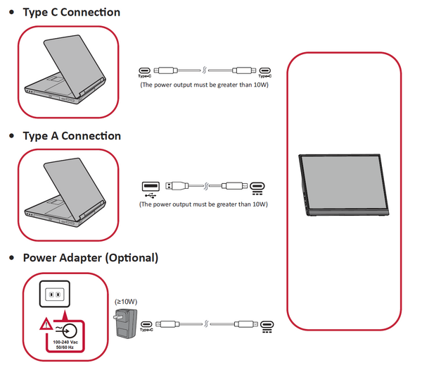 Connecting to power