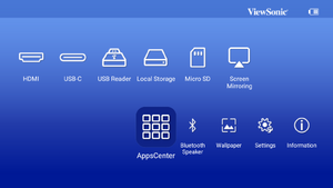 Step 1 - Select Apps Center