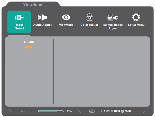 On-Screen Display (OSD) Menu