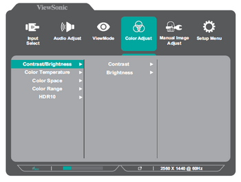 Display the OSD Menu