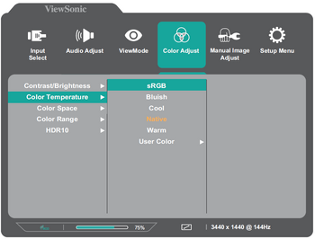 Display the OSD Menu