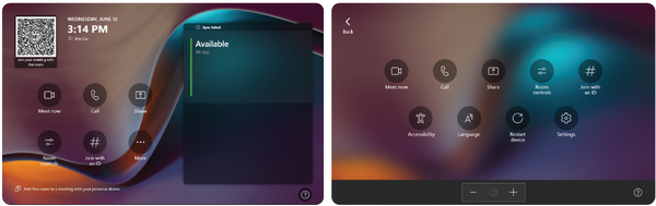 Touch Console's Home Screen