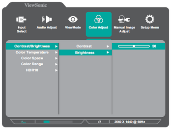 Display the OSD Menu
