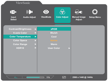 Display the OSD Menu